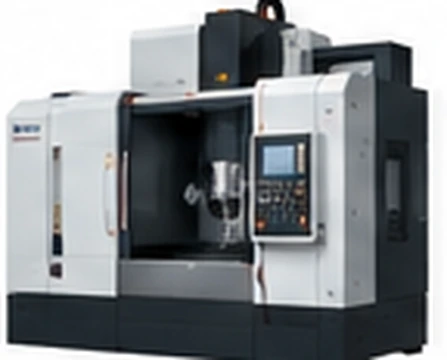Ilustrasi pusat pemesinan CNC